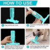 Dog Chew Rubber Toys Dog Toothbrush Teeth Cleaning Toy Dog Pet Toothbrushes Brushing Stick/d/large