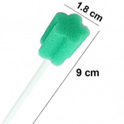 100 Pcs Oral Sponge Sterile Oral Sponge Oral Care Sponge Oral Care Oral Hygiene Sponge--