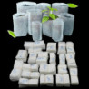 Jikaix 200pcs Nursery Bags Eco-friendly Biodegradable Non Woven Fabric Water Permeable Plant Grow Bags Garden Supply