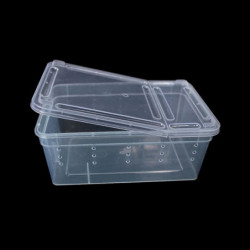 QingHai Rearing Box Anti-deformation Ventilated Breathable Pet Breeding Cage Hatching Container for Home Use