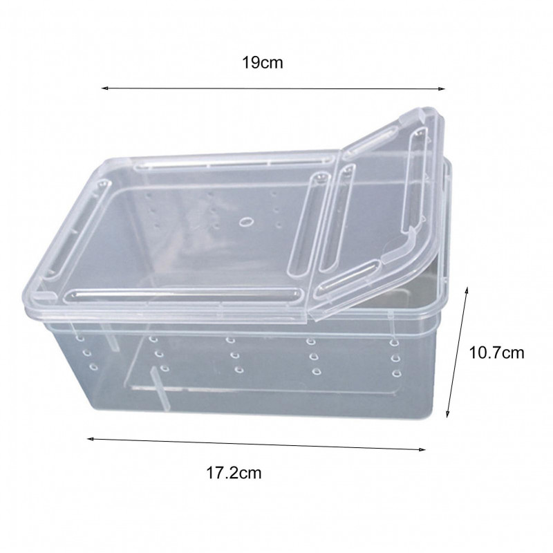 QingHai Rearing Box Anti-deformation Ventilated Breathable Pet Breeding Cage Hatching Container for Home Use