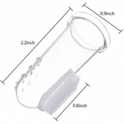 15pcs Dog Toothbrushes, Pet Finger Toothbrush Dental Hygiene Brushes For Dog And Cat