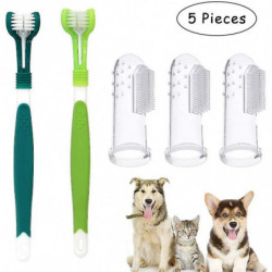 Pet Toothbrush, 5 Pieces Pet Finger Toothbrush, Dog Toothbrush, Dog Toothbrush Pet Dental, Pet Teeth Cleaning, For [...]