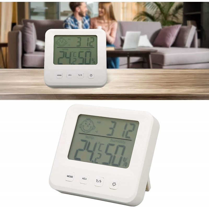 Indoor Temperature Humidity Temperature Monitor Monitor Smile Display High Accuracy Reading Digital Hygrometer [...]