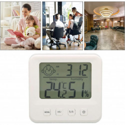Indoor Temperature Humidity Temperature Monitor Monitor Smile Display High Accuracy Reading Digital Hygrometer [...]