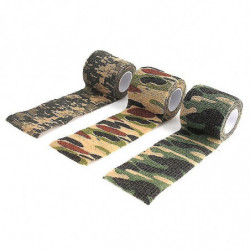 Camouflage Tape- Retractable, Non-woven And Self-adhesive10 Piecescamouflage