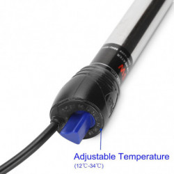 Aquarium Heating Rod Stainless Steel Aquarium Heating Rod Explosion-proof Thermostat Rod Turtle Tank Thermostat [...]