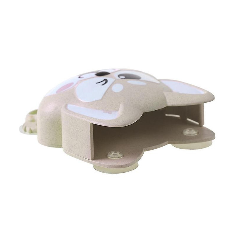 Cartoon Dog Suction Wall Toothbrush Toothpaste Shelf, Size:16x14x5cm