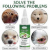 Dog Eye Drops For Pet Eye Wash, Relieve Pink Eye, Allergy, Eases Itching Dog Cat Conjunctivitis Eye Drops