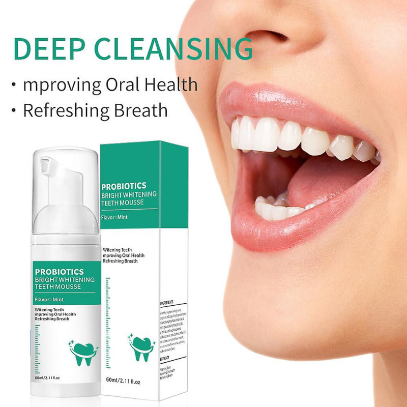 Teeth Cleaning Mousse Toothpaste Cleans Teeth Foam, Whitens Teeth, Removes Tooth Stains, Removes Yellow and Black [...]