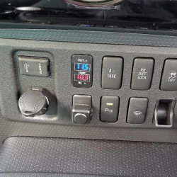 Dual Temperature Display Inside And Outside The Car Dual Temperature Sensor For Corolla Prado Prius