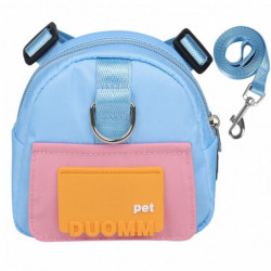 Colorful Dog Poop Bag Dispenser Puppy Backpacks Large Capacity Pets Backpacks for Dogs Puppy