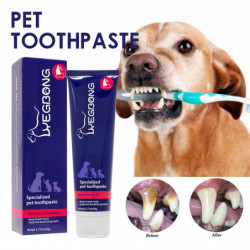 Yegbong Pet Oral Cleaning Paste For Cats And Dogs To Clean Oral Odor, Tartar And Stains, Whiten Teeth