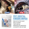 2pcs Yegbong Pet Dents Finger Wipes Dog Mauvaise haleine, Tartre Et Jaune Nettoyage Soins bucco-dentaires Doigts [...]