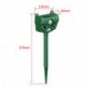 Outdoor Ultrasonic Cat Animal Deterrent Distance Adjustables Deterrent Tool for Patios Fences