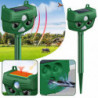 Outdoor Ultrasonic Cat Animal Deterrent Distance Adjustables Deterrent Tool for Patios Fences