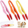 3 Pcs Pet Tear Marks Brushes Dog Eye Cleaner Dog Tear Stain Remover Dog Eye Comb Pet Bunny Rat Supplies