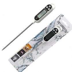 Wabjtam Kitchen Digital Bbq Food Thermometer Meat Cake Candy Fry Grill Dinning Household Cooking Gauge Oven Thermometer