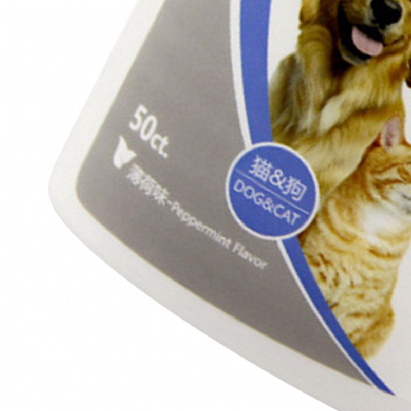 Dog Teeth Cleaning Finger Wipes Remove Tartar And Calculus Pet Dental Care Finger Wipes For Cats And Dogs