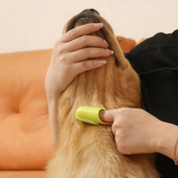 Handheld Finger Pet Toothbrush Anti-inflammatory Refreshing Oral Brush For Pet Dog Cat - Ya