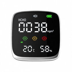 High Accuray Formaldehyde Monitor Detector Temperature Humidity Meter Sensor