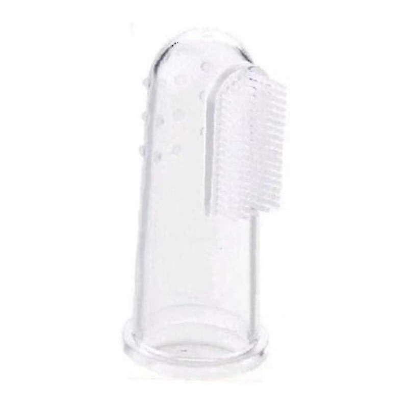 Brosse à dents pour bébé avec boîte enfants Dents propres Brosse en silicone souple