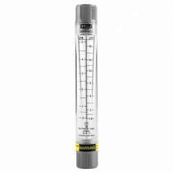 Tube Type Flow Meter for Liquid Pipeline Flowmeter 0.55 GPM / 1.818 LPM