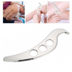 Stainless Steel Scraping Board Low Magnetic Physiotherapy Facial Body Scrapper Massage Plate
