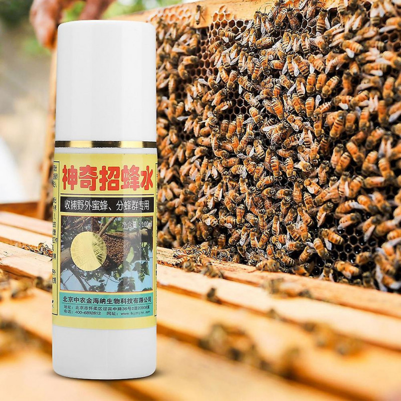 100ml Honey Bee Attractant Lure Catching Bait Swarm Gel Lure bee Collecting bee water