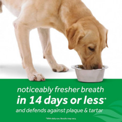 TropiClean Fresh Breath Advanced Whitening Oral Care Water Additive for Dogs Skin and Coat