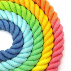 Colorful Dog Leash Round Cotton Dogs Lead Rope Cute Rainbow Pet Long Leashes Belt Outdoor Dog Walking Training [...]