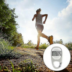 3d Digital Pedometer Simple 3d Digital Pedometer Portable Walking Step Counter With Carabiner Clip