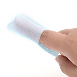 100pcs Teeth Whitening Textured Finger Teeth Wipes Brush Ups Dental Clean Pre/post Whitening For Tooth Cleaning