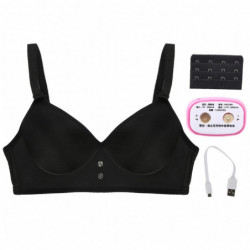 Electronic Breast Massager Enhancer Ghest Frequency Vibration Massager Bra Enlargement