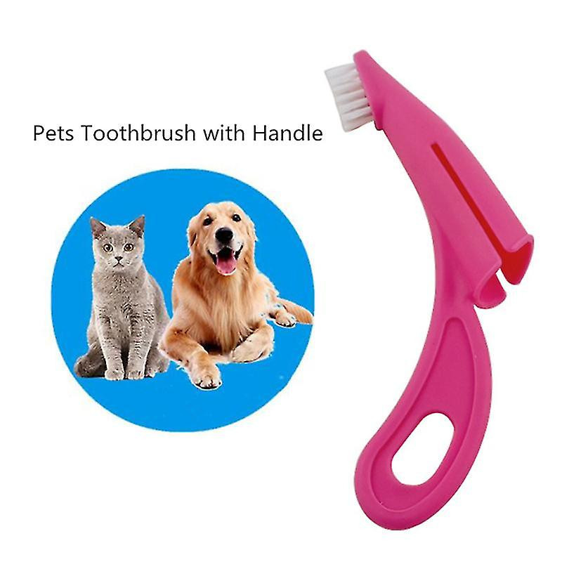 4pcs Dog Toothbrush Kit de brossage de dents de chien Brosse à dents de chat Taille réglable Finger Cot Pet Finger [...]