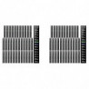 72 Pieces Digital Temperature Sticker Strip Aquarium Thermometer