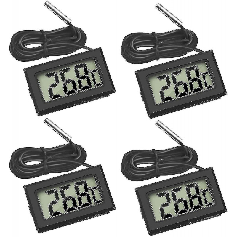 Mini Digital Lcd Thermometer Temperature With Temperature Probe Sen Ft