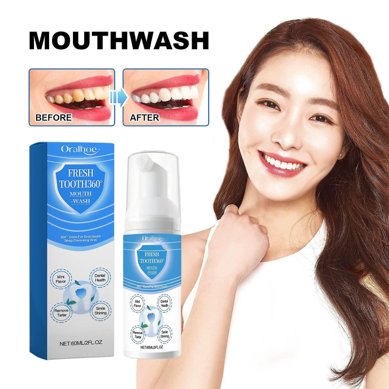 Oral Cleansing Toothpaste Foam Toothpaste Improve Your Oral Hygiene 60ml FLY1215