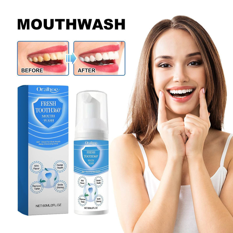 Oral Cleansing Toothpaste Foam Toothpaste Improve Your Oral Hygiene 60ml FLY1215
