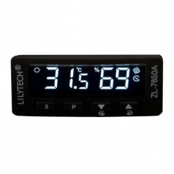 Embedded easy install temperature humidity incubator controller timer dual display abs multifunctional heat cool [...]