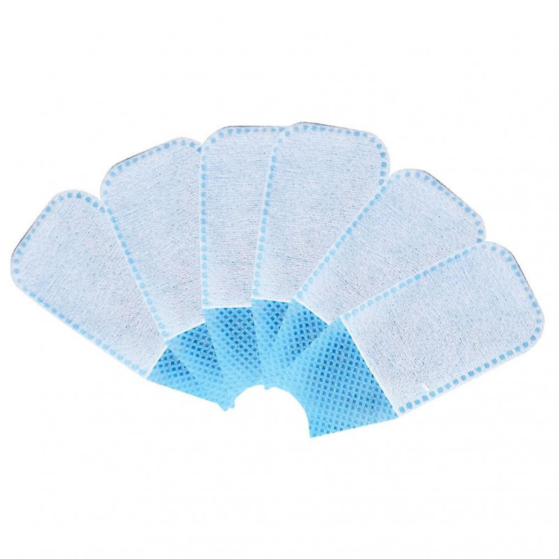 20pcs Jetable Finger Stalls Brosse à dents Gaze Brosse dentaire Brosse à doigts Hygiène buccale Lingettes nettoyantes