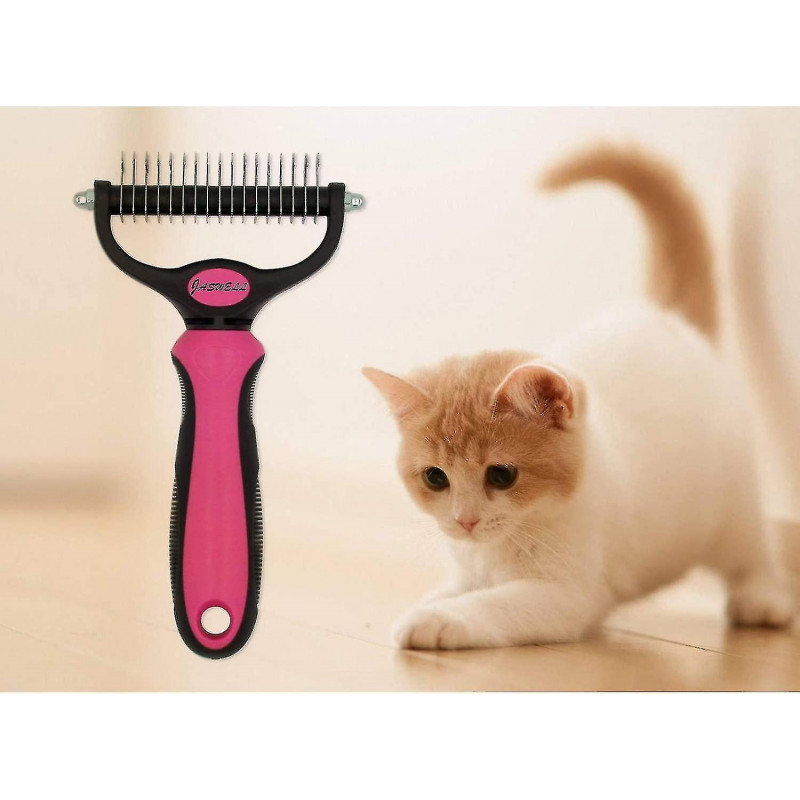 Unterfellbrste Entfilzungsstriegel Fr Hunde Und Katzen Mit Mittel- Bis Langhaar - Unterwollbrste Gegen [...]