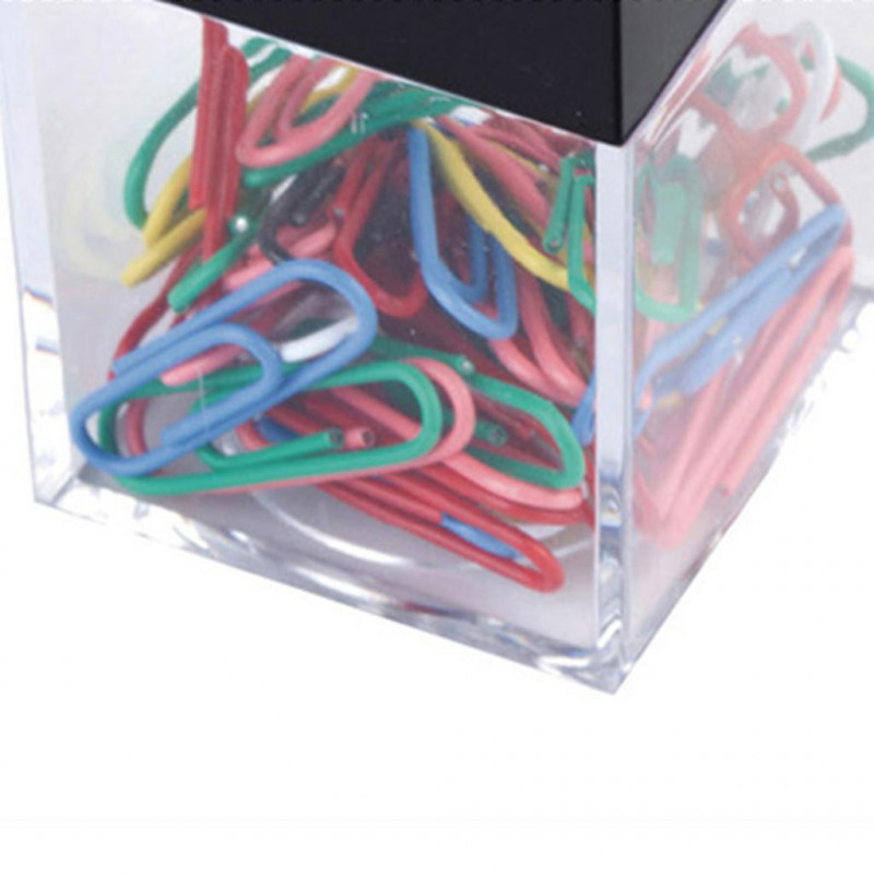 Durable Magnetic Paper Clip Dispenser Pushpin Holder Thumbtack Dispenser Box