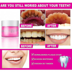 La poudre dentaire Eelhoe élimine le tartre, l’haleine fraîche, le nettoyage buccal, les lacunes dentaires, la [...]