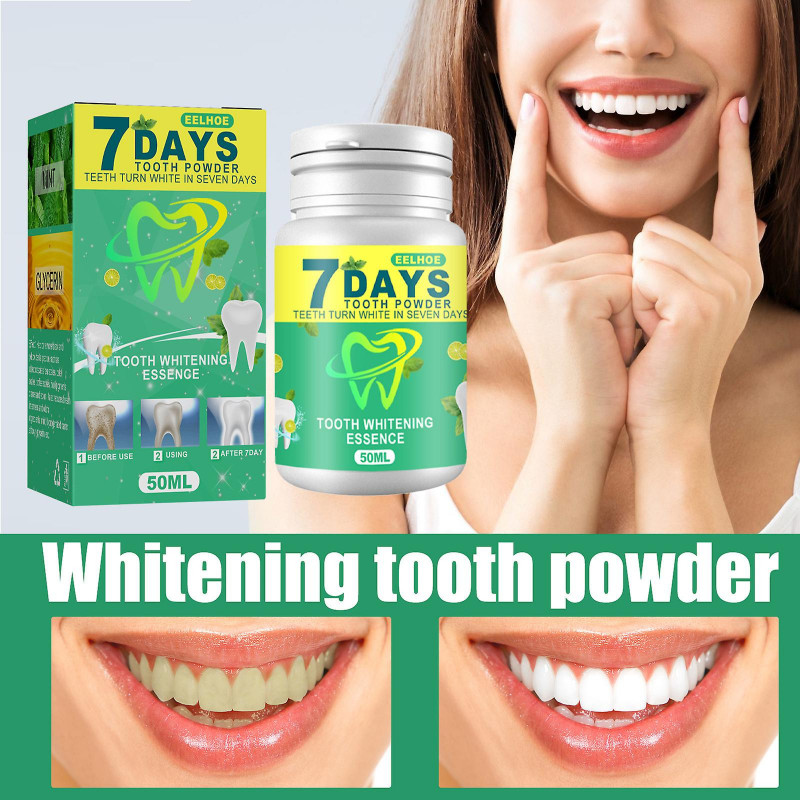 50ml Poudre de blanchiment des dents Propres Dents Soins bucco-dentaires