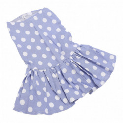 Dog Summer Dress Cute Breathable Clothes for Small Girls Dogs and Cats