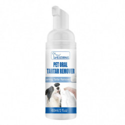 60ML Pet Oral Spray Safe Ingredient Dental Care Non-Irritating Prevent Tooth Decay Multipurpose Remo