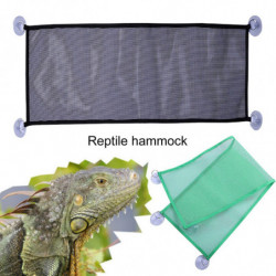 Lizard Hammock Firm Suction Cup Breathable Comfortable Small Pet Reptile Hanging Mesh Bed Cage