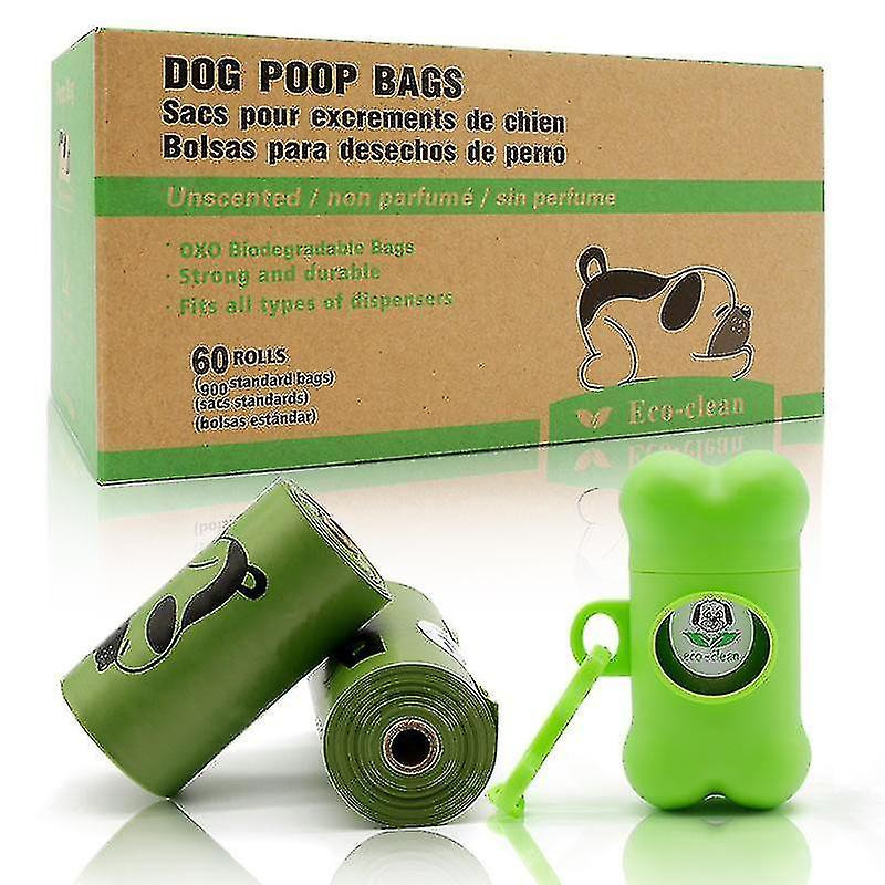 Sac à ordures dégradable pour animaux de compagnie Sac de tabouret de chien Sac de déchets de chien