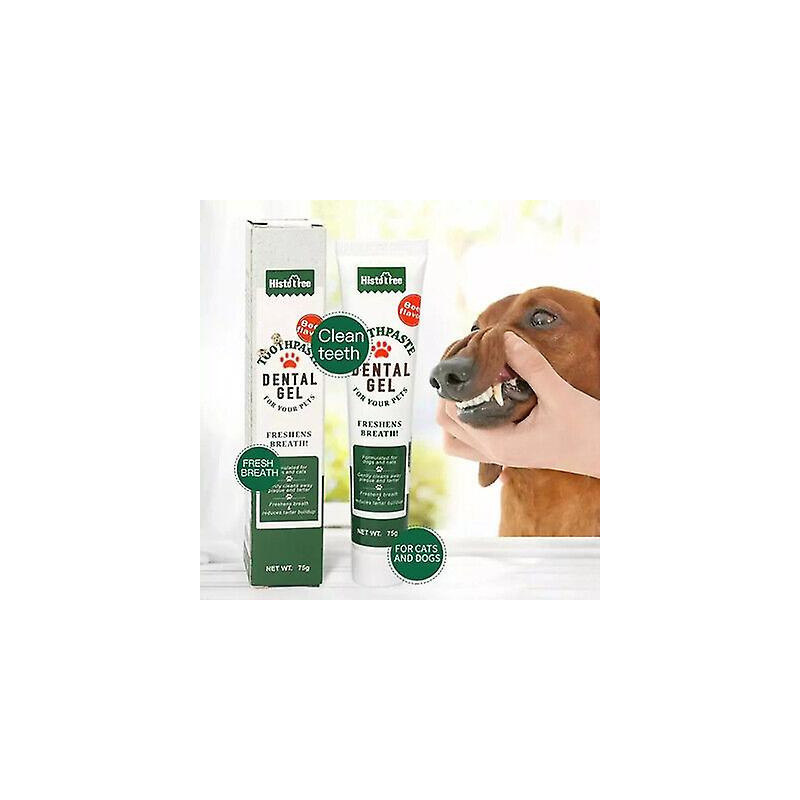 Pet Dog Toothbrush Cat Finger Toothbrush Toothpaste 360 Teeth Cleaning Fresh Breath Kit Beef/Vanilla Flavor Dog [...]